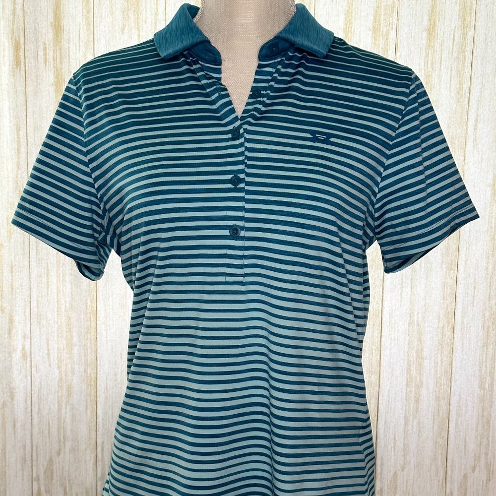 Striped Golf Polo (Under Armour)